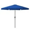 CorLiving Parasol De Patio Inclinable De 10 Pieds En Bleu Cobalt -Outsunnies Boutique 330608058 MainImage 001 l