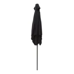 CorLiving Parasol De Patio Inclinable Carré De 9 Pieds En Noir -Outsunnies Boutique 330608059 AlternateImage4 l
