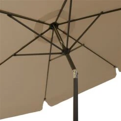 CorLiving Parasol De Patio Inclinable De 10 Pieds En Brun Sable -Outsunnies Boutique 330608065 AlternateImage4 l