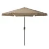 CorLiving Parasol De Patio Inclinable De 10 Pieds En Brun Sable -Outsunnies Boutique 330608065 MainImage 001 l
