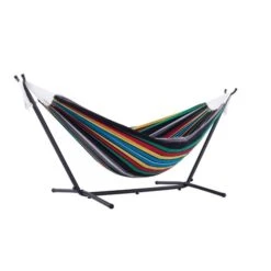 Vivere Hamac Double Avec Support, Nuit Rio, 9 Pieds