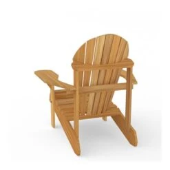 Chaise Adirondack Muskoka, Naturel -Outsunnies Boutique 330608360 AlternateImage2 l