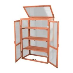 Mini Serre, Bois Et Acrylique, 16" X 30" X 43" 9 Mini Serre, Bois Et Acrylique, 16" X 30" X 43" -Outsunnies Boutique 330610027 AlternateImage1 l