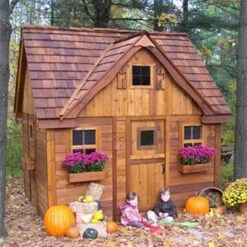 Outdoor Living Today LCP99 9-ft X 9-ft Cedar Lauren's Cottag -Outsunnies Boutique 330619505 AlternateImage3 l