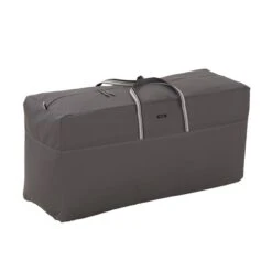 Sac De Rangement Pour Housses Et Coussins De Patio Ravenna Taupe Foncé En Polyester De Classic Accessories