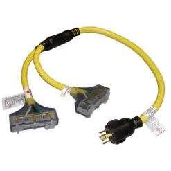 Adaptateur à Loquet Cordon Universel De 3' 10/4 240V Dek