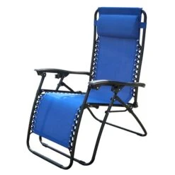 Chaise De Patio Ajustable, Bleu 9 Chaise De Patio Ajustable, Bleu -Outsunnies Boutique 330623278 AlternateImage3 l