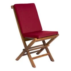 Ensemble De 6 Chaises Et Table Extensible, Coussin Rouge 10 Ensemble De 6 Chaises Et Table Extensible, Coussin Rouge -Outsunnies Boutique 330656807 AlternateImage3 l