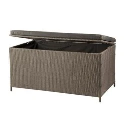 Coffre De Rangement Pour Terrasse Tuck, Brun Et Gris, 51" -Outsunnies Boutique 330658253 AlternateImage1 l