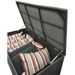 Coffre De Rangement Pour Terrasse Tuck, Brun Et Gris, 51" -Outsunnies Boutique 330658253 AlternateImage2 l