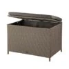 Coffre De Rangement Pour Terrasse Ferrara, Brun Et Gris 35" -Outsunnies Boutique 330658254 MainImage frCA l