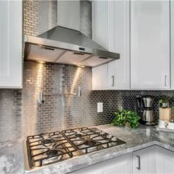 Turin Hotte Murale Malibu En Acier Inoxydable 30-po 11 Turin Hotte Murale Malibu En Acier Inoxydable 30-po -Outsunnies Boutique 330658332 AlternateImage4 l