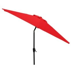 Parasol De Patio En Tissu Octogonal, Rouge, 8.5 Pi -Outsunnies Boutique 330666492 AlternateImage1 l