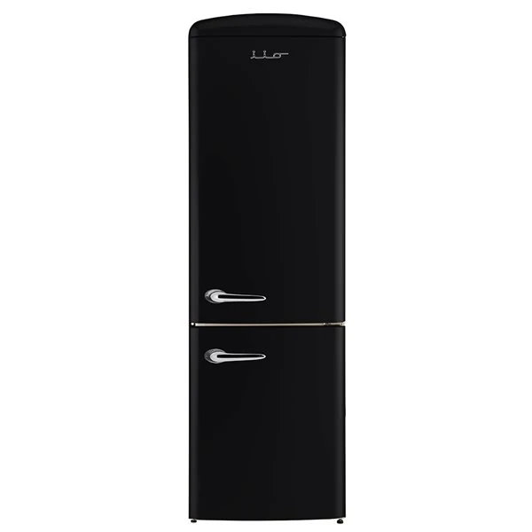 Réfrigérateur Retro Iio Avec Congélateur Inférieur, 12 Pi³, 24 Po, Ouverture à Droite, Noir 3 Réfrigérateur Retro Iio Avec Congélateur Inférieur, 12 Pi³, 24 Po, Ouverture à Droite, Noir