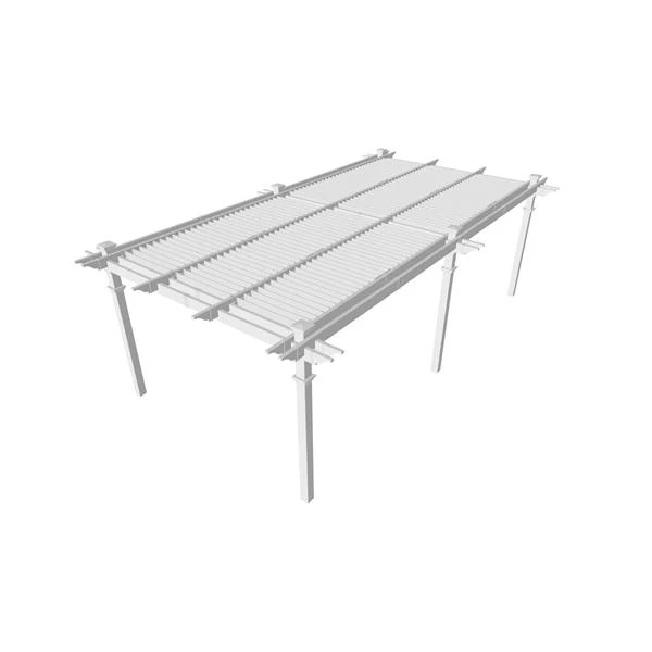 Pergola Avec Persienne De Bristol Grande, 12'x24' 5 Pergola Avec Persienne De Bristol Grande, 12'x24' – Image 3