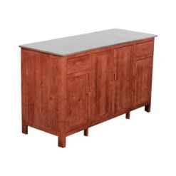 Meuble De Service Avec Glacière, 60'' X 30'', Bois, Brun -Outsunnies Boutique 330670727 AlternateImage2 l