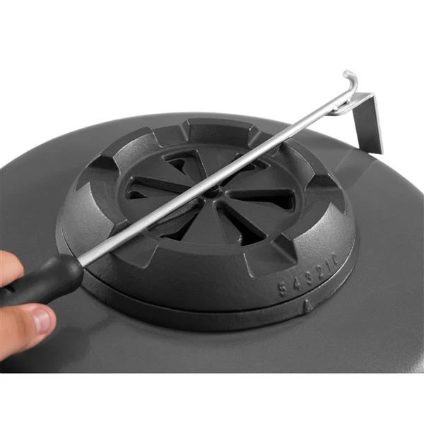 Barbecue Au Charbon Broil King® Keg 5000, Gris Mat 5 Barbecue Au Charbon Broil King® Keg 5000, Gris Mat – Image 3