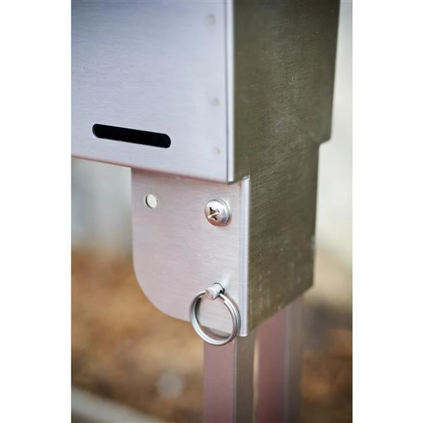 Barbecue Au Charbon De Bois Milano Grill, Acier Inoxydable 4 Barbecue Au Charbon De Bois Milano Grill, Acier Inoxydable – Image 2