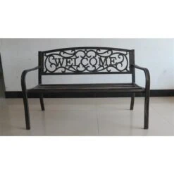 Banc De Jardin, Bronze, 50"