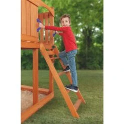 Aire De Jeu Extérieur De Creative Cedar Designs Timber Valley, Violet Et Glissoire Verte -Outsunnies Boutique 330717092 AlternateImage4 l