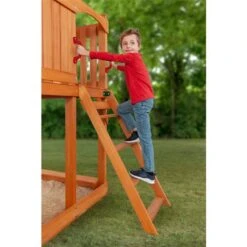 Aire De Jeu Extérieur De Creative Cedar Designs Timber Valley, Rouge -Outsunnies Boutique 330717112 AlternateImage4 l