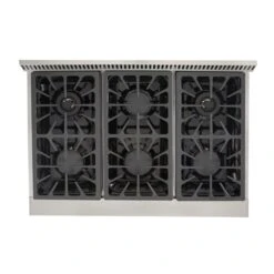 Cuisinière Avec Brûleurs Scellés KUCHT, Gaz Propane, 36 Po, Boutons Argentés Classiques 11 Cuisinière Avec Brûleurs Scellés KUCHT, Gaz Propane, 36 Po, Boutons Argentés Classiques -Outsunnies Boutique 330722510 AlternateImage4 l