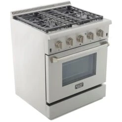 Cuisinière Bi-combustible à 4 Bruleurs Professional KUCHT Pour Gas Propane, 30 Po, Acier Inoxydable 10 Cuisinière Bi-combustible à 4 Bruleurs Professional KUCHT Pour Gas Propane, 30 Po, Acier Inoxydable -Outsunnies Boutique 330722563 AlternateImage3 l
