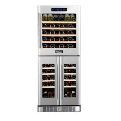 Refroidisseur à Vin Tri Zone De KUCHT, 72 Bouteilles -Outsunnies Boutique 330722568 AlternateImage2 l