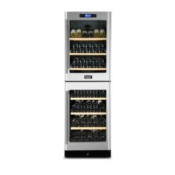 Refroidisseur à Vin Double Zone De KUCHT, 155 Bouteilles -Outsunnies Boutique 330722572 AlternateImage2 l