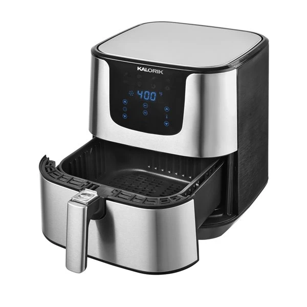 Friteuse Digitale à Air Chaud Kalorik, 3,3 L, Acier Inoxydable 7 Friteuse Digitale à Air Chaud Kalorik, 3,3 L, Acier Inoxydable – Image 5