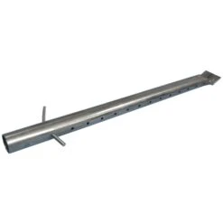 Brûleur De Music City Metals Pour Barbecue Au Gaz Lazy Man, 17,25 Po, Acier Inoxydable