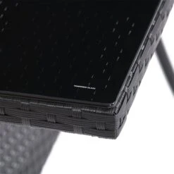 Ensemble à Diner Extérieur Parksville De CorLiving, Table Rectangulaire, Noir/gris Cendré, 7 Pièces -Outsunnies Boutique 330735271 AlternateImage4 l