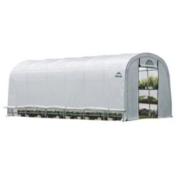 ShelterLogic Serre Ultra Robuste Rond GrowIT 12 X 24 Pi
