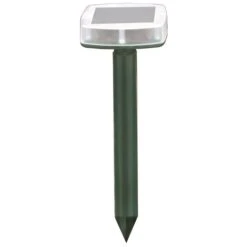 Chasse-rongeur Solaire Avec Détecteur De Mouvement EnerG+, 4,5 Po X 14,5 Po, Vert, Paquet De 2