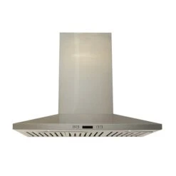 Lotus Hotte Cheminée Murale à 3 Vitesses Et Commandes à Effleurement, 900 CFM, 30 Po