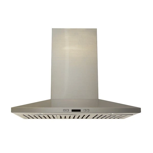 Lotus Hotte Cheminée Murale à 3 Vitesses Et Commandes à Effleurement, 900 CFM, 30 Po 3 Lotus Hotte Cheminée Murale à 3 Vitesses Et Commandes à Effleurement, 900 CFM, 30 Po