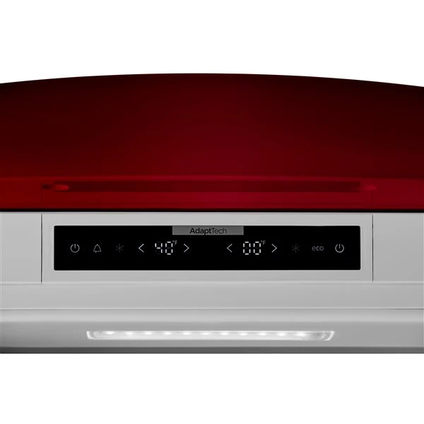 Réfrigérateur Rétro, 12 Pi³, Bordeaux, 24" 7 Réfrigérateur Rétro, 12 Pi³, Bordeaux, 24" – Image 5