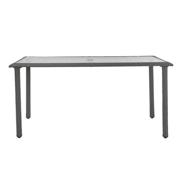 Table à Manger Lakewood De Cosco Outdoor Living, 35,83 Po X 63,39 Po, Gris 7 Table à Manger Lakewood De Cosco Outdoor Living, 35,83 Po X 63,39 Po, Gris – Image 5