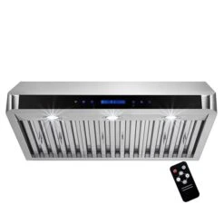 Hotte De Cuisine Sous-armoire édition Spéciale De Turin, 36 Po, Acier Inoxydable