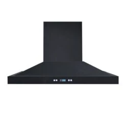 Hotte De Cuisine Pour îlot Collection Pro De Turin, 42 Po, Noir