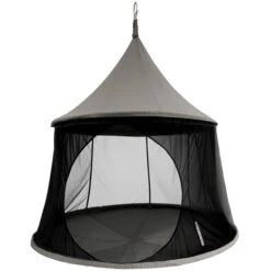 Tente Hamac Double Cacoon Reto De Vivere, Noir/taupe