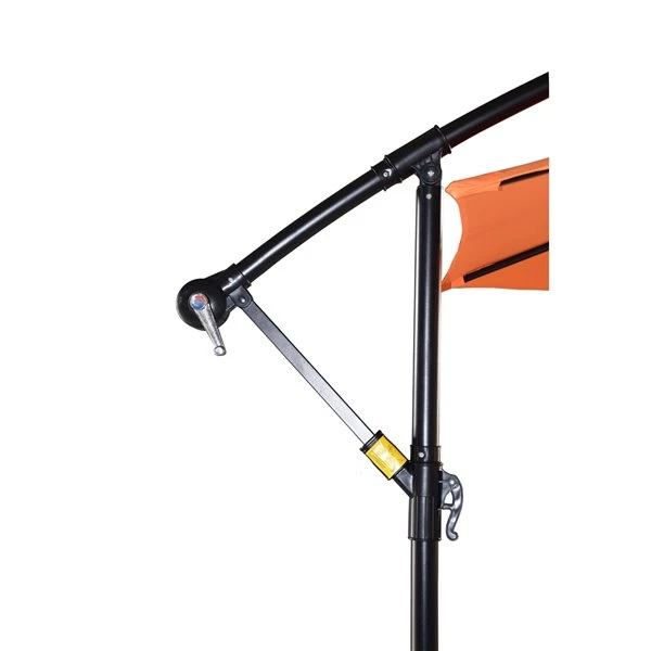 Parasol En Porte-à-faux Henryka, 10 Pi, Orange 7 Parasol En Porte-à-faux Henryka, 10 Pi, Orange – Image 5