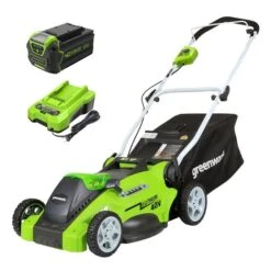 Tondeuse Sans Fil Greenworks, 40 Volts, 16 Po, 1 Batterie Lithium-ion Incluse