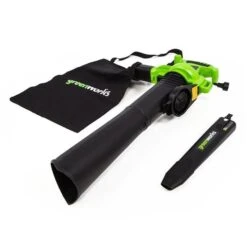 Souffleur/aspirateur électrique Greenworks à Vitesse Variable, 12 Amp, 235 Mi/h -Outsunnies Boutique 330766372 AlternateImage4 l
