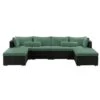 Housses Supplémentaires Pour Ensemble De Sofas Sarah De Patioflare, Vert -Outsunnies Boutique 330767202 MainImageA 001 l