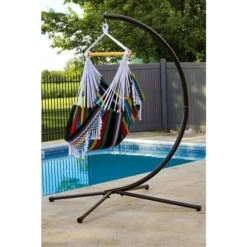 Chaise Hamac Brésilienne En Coton De Vivere, Rio Night -Outsunnies Boutique 330767423 AlternateImage1 l