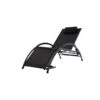 Chaise Longue Dockside De Vivere, Noir