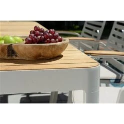 Ens. à Diner D'extérieur Portals De Scancom, Aluminium, Beige, 9 Pièces -Outsunnies Boutique 330768734 AlternateImage4 l