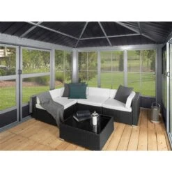 Solarium Bolata De Sojag, 10 Pi X 17 Pi, Gris -Outsunnies Boutique 330769176 AlternateImage3 l