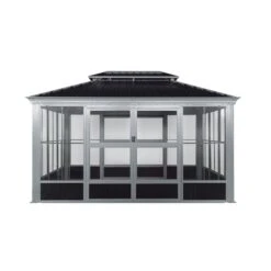 Solarium Bolata De Sojag, 10 Pi X 17 Pi, Gris